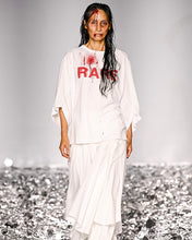 Load image into Gallery viewer, AJOBYAJO Curved Rare T-Shirt White