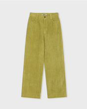 Load image into Gallery viewer, Fallett Corduroy Wide Pants Light Olive