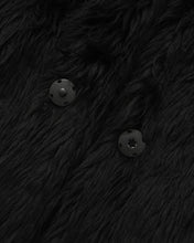 Load image into Gallery viewer, Fallett Eco Fur Cropped Jacket Black