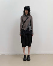 Load image into Gallery viewer, OJOS Starcut Jersey Collar Tee Stone Brown