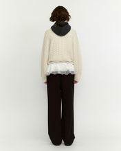 Load image into Gallery viewer, Fallett Two Tuck Wide Slacks Black