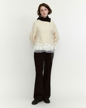 Load image into Gallery viewer, Fallett Two Tuck Wide Slacks Black