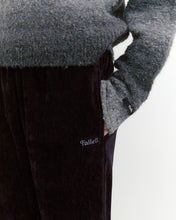 Load image into Gallery viewer, Fallett Bootcut Velour Pants Navy