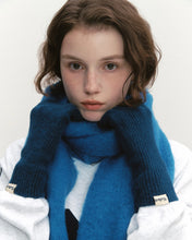 Load image into Gallery viewer, Fallett Story Logo Long Muffler Blue