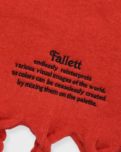 Load image into Gallery viewer, Fallett Story Logo Long Muffler Red