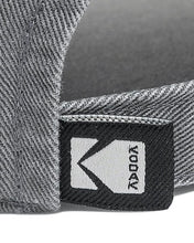 将图片加载到图库查看器,Kodak Relax Fit Square Logo Ball Cap Grey