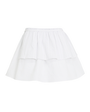 Load image into Gallery viewer, PLASMA SPHERE Duet Mini Frill Wrap Skirt White
