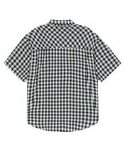 Load image into Gallery viewer, DWSE Wave Check Shirt Navy