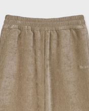 Load image into Gallery viewer, Fallett Bootcut Velour Pants Brown
