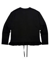 将图片加载到图库查看器,PLASMA SPHERE Natty Dot Scarf Cardigan Black