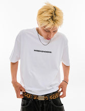 Load image into Gallery viewer, WKNDRS B-Logo T-Shirt White