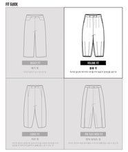 Load image into Gallery viewer, AJOBYAJO Asymmetric Cotton Pants Black