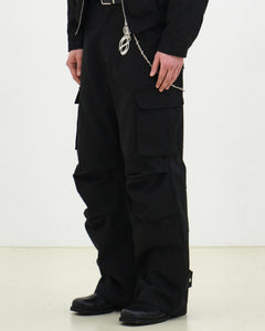 DWS Layered Cargo Pants Black