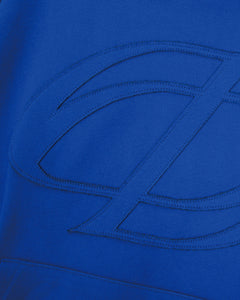 DWS Logo Patchwork Hoodie Blue
