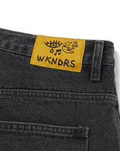 Load image into Gallery viewer, WKNDRS Iscream Denim Shorts Black
