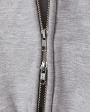 Load image into Gallery viewer, Adlielos Born To Burn Cover Zip-Up Hoodie Melange Grey