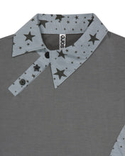 Load image into Gallery viewer, OJOS Starcut Jersey Collar Tee Mint Grey