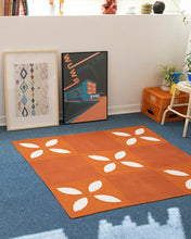 Load image into Gallery viewer, UNALLOYED Clover Checker Blanket Orange