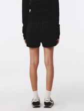 Load image into Gallery viewer, Kijun Double Line Track Shorts Black