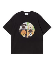 Load image into Gallery viewer, ILP Musician Band Dog T-Shirt Black