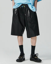 将图片加载到图库查看器,N. Archive Eco Leather Boxing Shorts Black