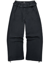 Load image into Gallery viewer, PLASMA SPHERE Carrot Frill Pants Dark Grey