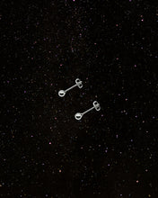 Load image into Gallery viewer, OOO Ball SS Stud Earrings Silver