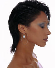 Load image into Gallery viewer, METALBELLY Loop Metal Circle Earrings Large