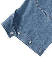 Load image into Gallery viewer, DWS Washed Denim Curved Division Pants Blue
