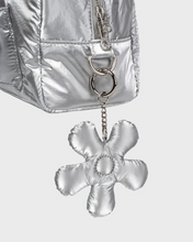 Load image into Gallery viewer, Fallett Glossy Mini Duffel Bag Siiver