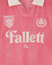 Load image into Gallery viewer, Fallett Velour Collar Sweatshirt Pink