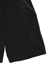 将图片加载到图库查看器,FLARE UP Asymmetrical Bermuda Shorts Black