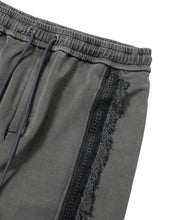 Load image into Gallery viewer, AJOBYAJO Lace Trimming Track Pants Charcoal