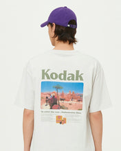将图片加载到图库查看器,Kodak Cinery Back Graphic T-shirt Light Grey
