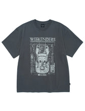 Load image into Gallery viewer, WKNDRS Blueprint T-Shirt Charcoal
