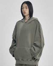 Load image into Gallery viewer, AJOBYAJO Raglan Lace Trimming Hoodie