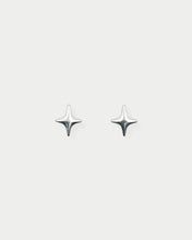 Load image into Gallery viewer, OOO Mini Polaris SS Earrings Silver