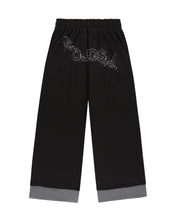 Load image into Gallery viewer, OJOS Hotfix Logo Wide Sweatpants Black