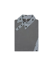 Load image into Gallery viewer, OJOS Starcut Jersey Collar Tee Mint Grey