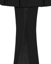 Load image into Gallery viewer, OJOS Pleated Jersey Skirt Pants Black