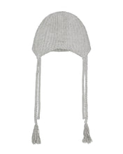 Load image into Gallery viewer, OJOS Double Strap Angora Beanie Grey