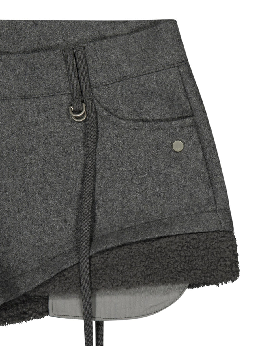 OJOS Micro Wool Shorts Grey – HYPNOTISE