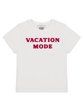 Load image into Gallery viewer, Kijun Vacation Mode Tee Off White