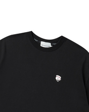 Load image into Gallery viewer, ILP Bonjour Dog Wappen T-Shirt Black