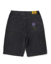 Load image into Gallery viewer, WKNDRS Iscream Denim Shorts Black