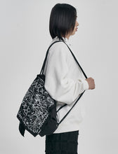 Load image into Gallery viewer, AJOBYAJO Bandana Drawsting Bag Black