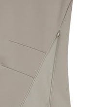 Load image into Gallery viewer, OJOS Asymmetric Mermaid Jersey Skirt Beige