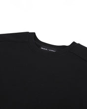 Load image into Gallery viewer, Adlielos Side Lace-Up Sweatshirt Black