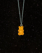 Load image into Gallery viewer, OOO Gummy Bear SS Necklace Orange