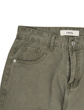 Load image into Gallery viewer, DWSE Balloon Fit Denim Pants Khaki